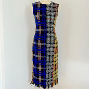 Acne Studios multicolor knitted wool sleeveless dress