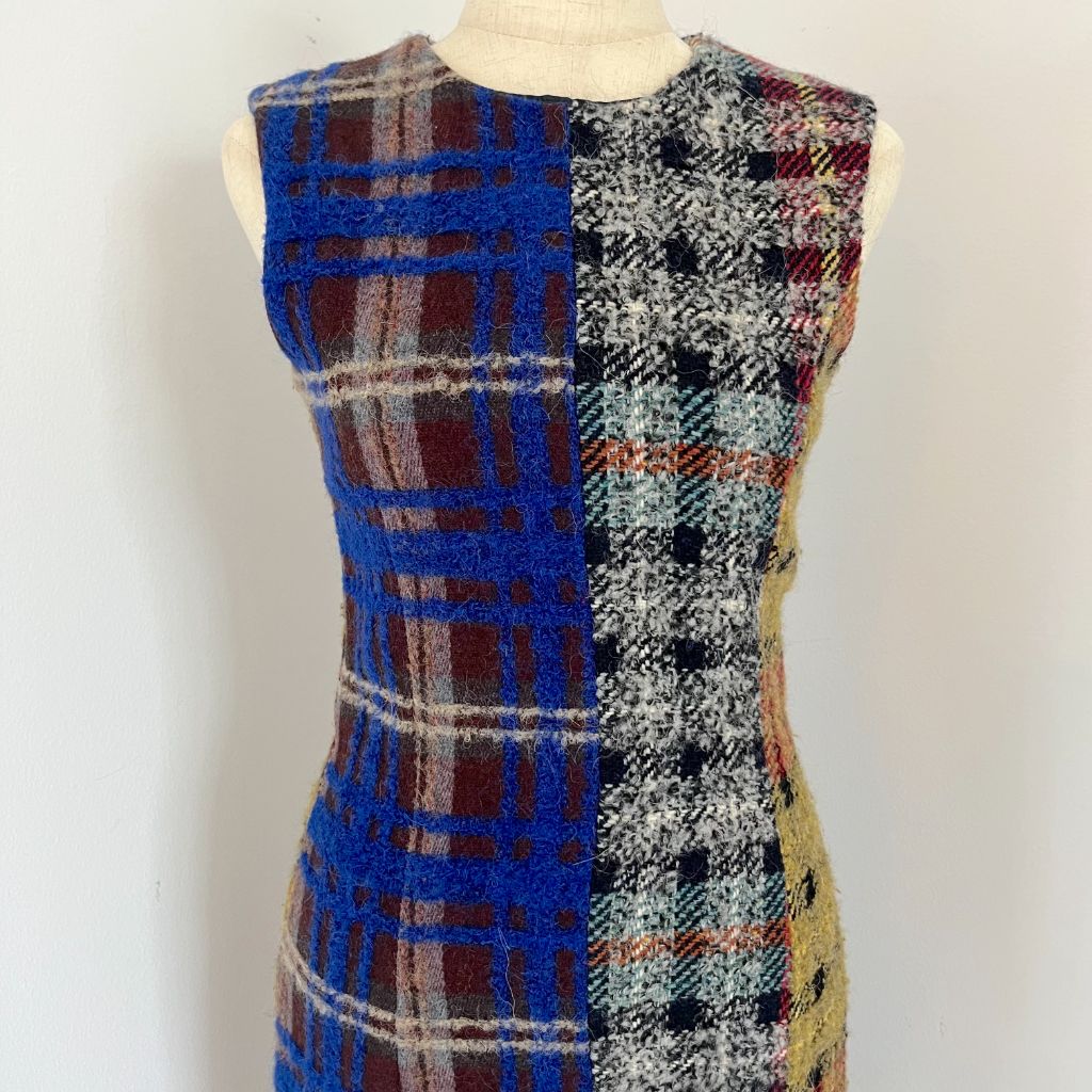 Acne Studios multicolor knitted wool sleeveless dress - BOPF | Business of Preloved Fashion Acne Studios multicolor knitted wool sleeveless dress - BOPF | Business of Preloved Fashion