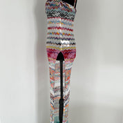 Missoni Mare multicolor knit scrappy cover up dress
