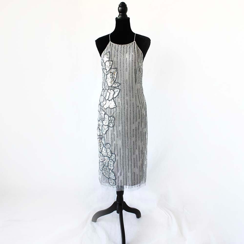 Adrianna Papell Sequin Embellished Dress - BOPF | Business of Preloved Fashion Adrianna Papell Sequin Embellished Dress - BOPF | Business of Preloved Fashion