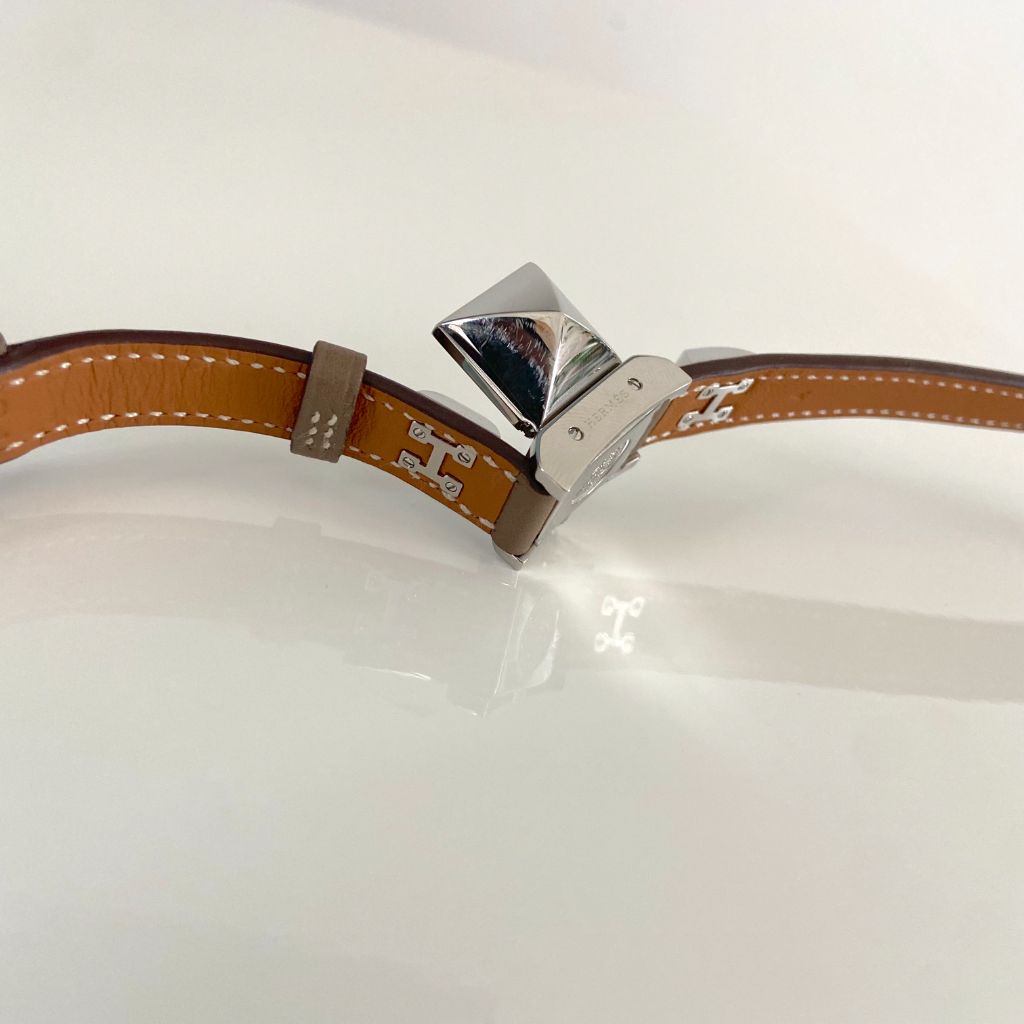 Hermes Medor Mini Stainless Steel Spike Watch