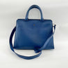 Aigner Blue Leather Medium Cybill Tote - BOPF | Business of Preloved Fashion