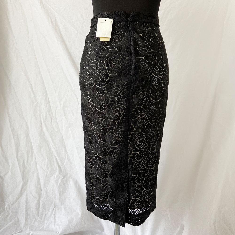 A.L.C. black embroidered pencil skirt - BOPF | Business of Preloved Fashion