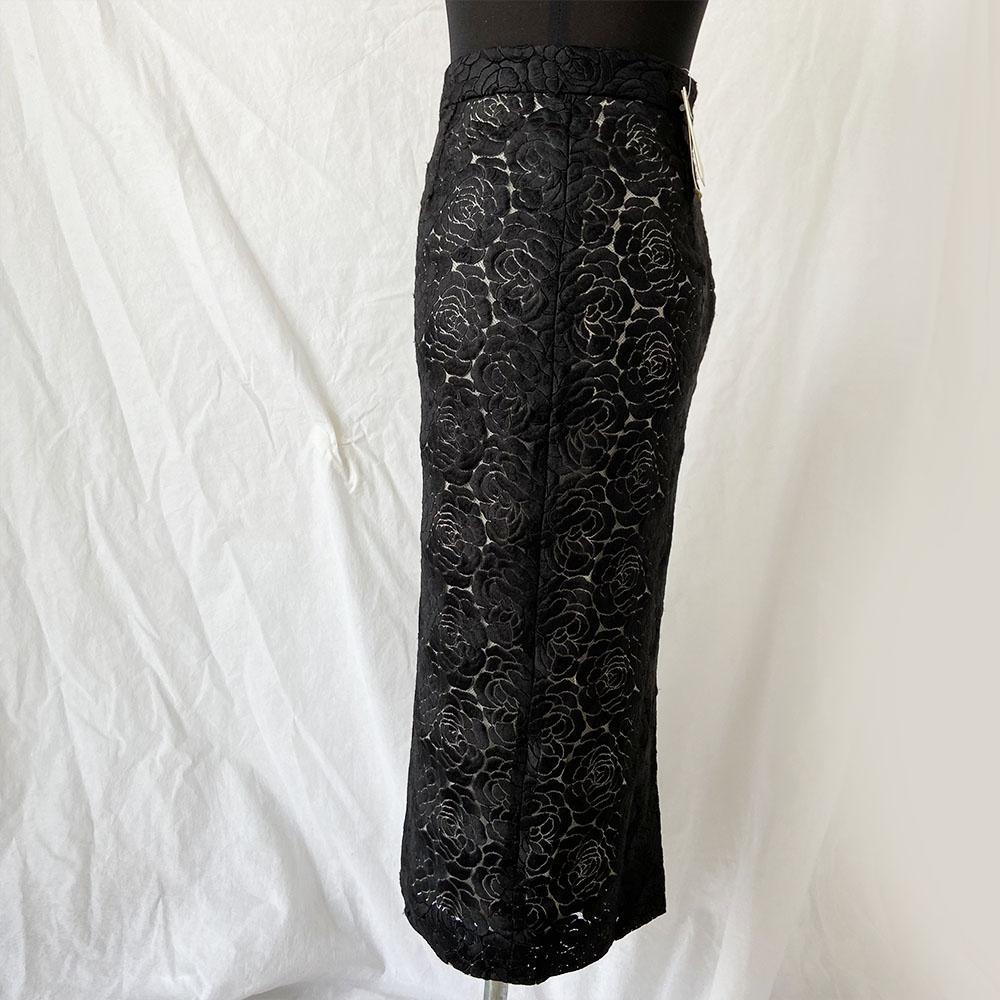A.L.C. black embroidered pencil skirt - BOPF | Business of Preloved Fashion