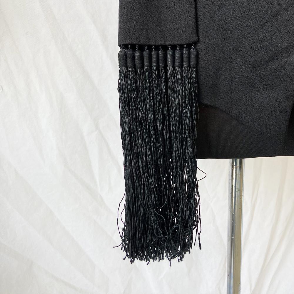 Alexander Wang black vest with tassel detail - BOPF | Business of Preloved Fashion