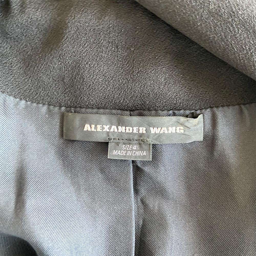 Alexander Wang black vest with tassel detail - BOPF | Business of Preloved Fashion