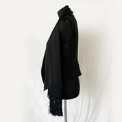 Alexander Wang black vest with tassel detail - BOPF | Business of Preloved Fashion