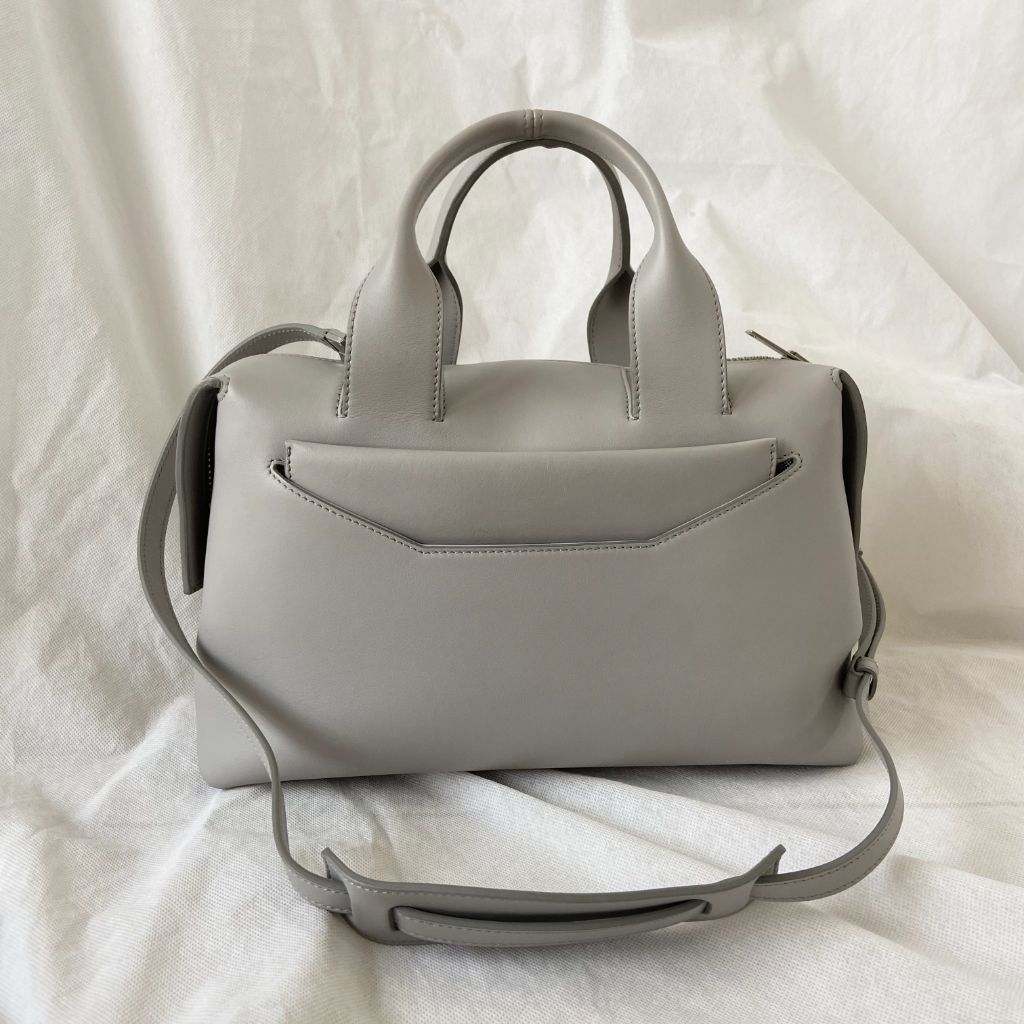Alexander Wang Grey Smooth Leather Top Handle Bag - BOPF | Business of Preloved Fashion