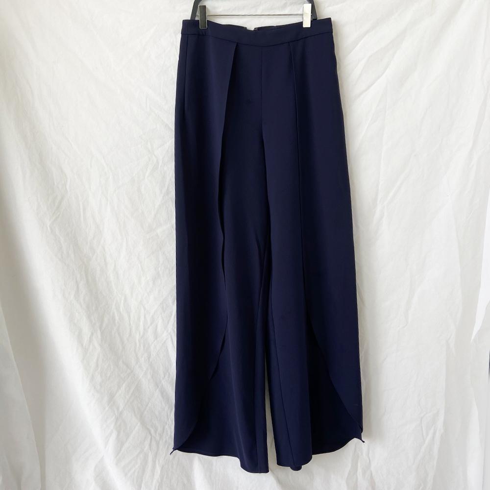 Alice + Olivia Blue Wide Leg Trousers - BOPF | Business of Preloved Fashion