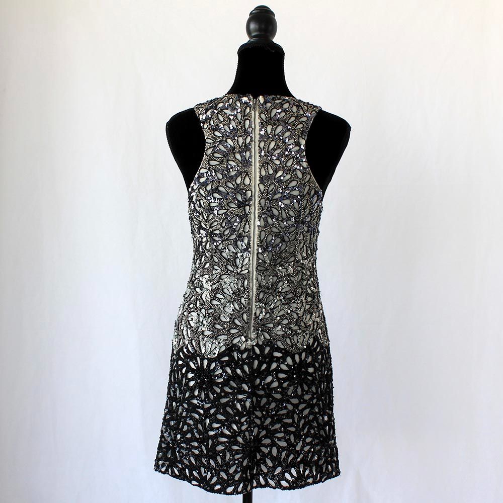 Alice+Olivia Sequin Embroidered Dress - BOPF | Business of Preloved Fashion