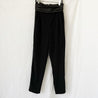 Badgley Mischka Black trouser with Sequin Detail - BOPF | Business of Preloved Fashion