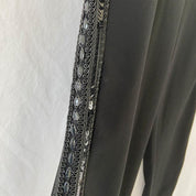 Badgley Mischka Black trouser with Sequin Detail - BOPF | Business of Preloved Fashion