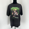 Balenciaga Black 'Speed Hunters' Neon Green Printed Oversize T-shirt - BOPF | Business of Preloved Fashion
