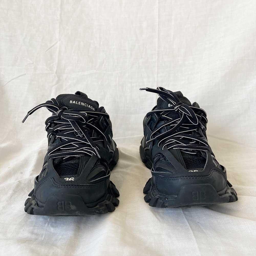 Balenciaga Black Track Sneakers, 36 - BOPF | Business of Preloved Fashion