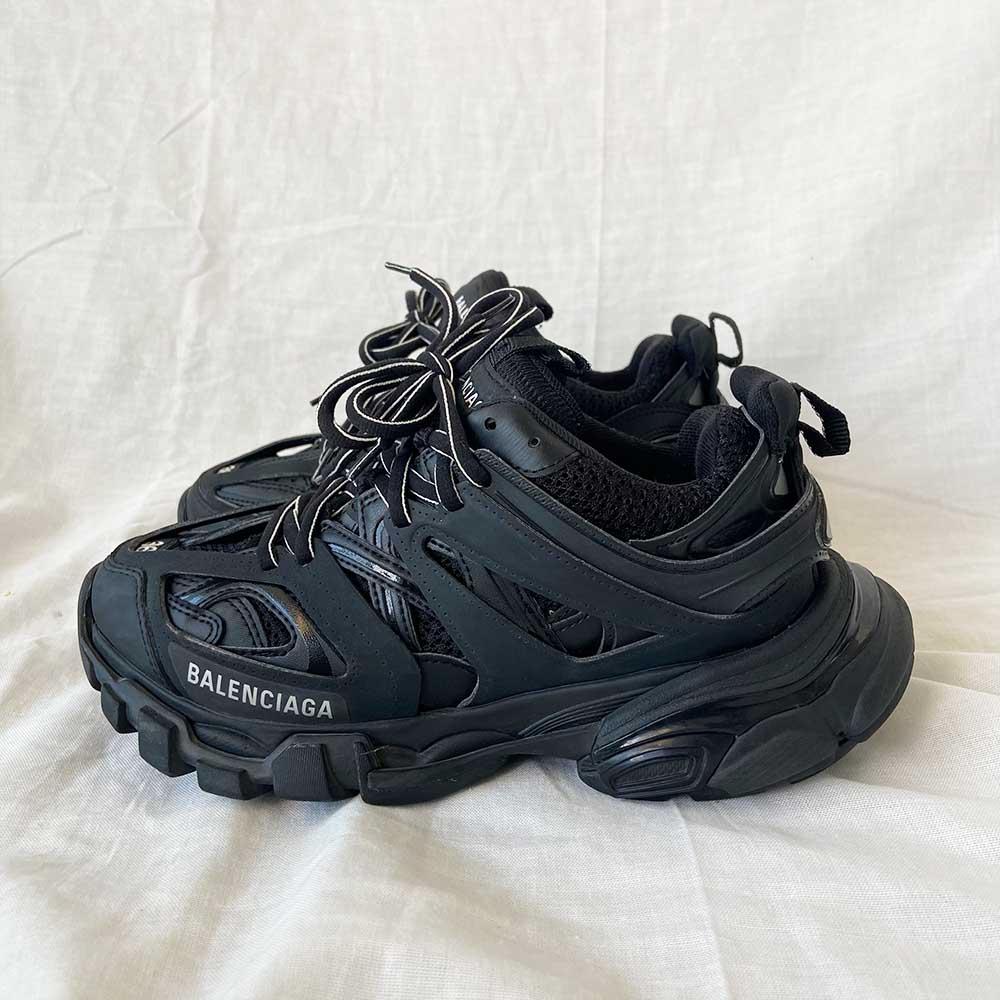 Balenciaga Black Track Sneakers, 36 - BOPF | Business of Preloved Fashion