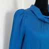 Balenciaga Long Sleeve Ruffled Pleated Detailed Hem Mini Dress - BOPF | Business of Preloved Fashion