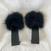 Balenciaga Mono feather-embellished satin mules, 39 - BOPF | Business of Preloved Fashion