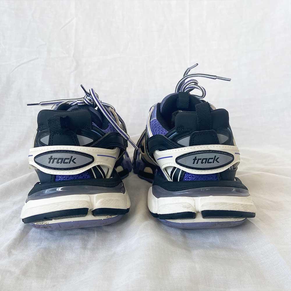Balenciaga Purple and White Track Sneakers, 36 - BOPF | Business of Preloved Fashion