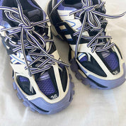 Balenciaga Purple and White Track Sneakers, 36 - BOPF | Business of Preloved Fashion