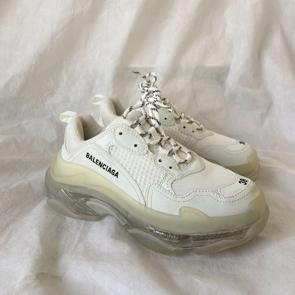 Balenciaga Triple S Clear Sole chunky sneaker, 38 - BOPF | Business of Preloved Fashion