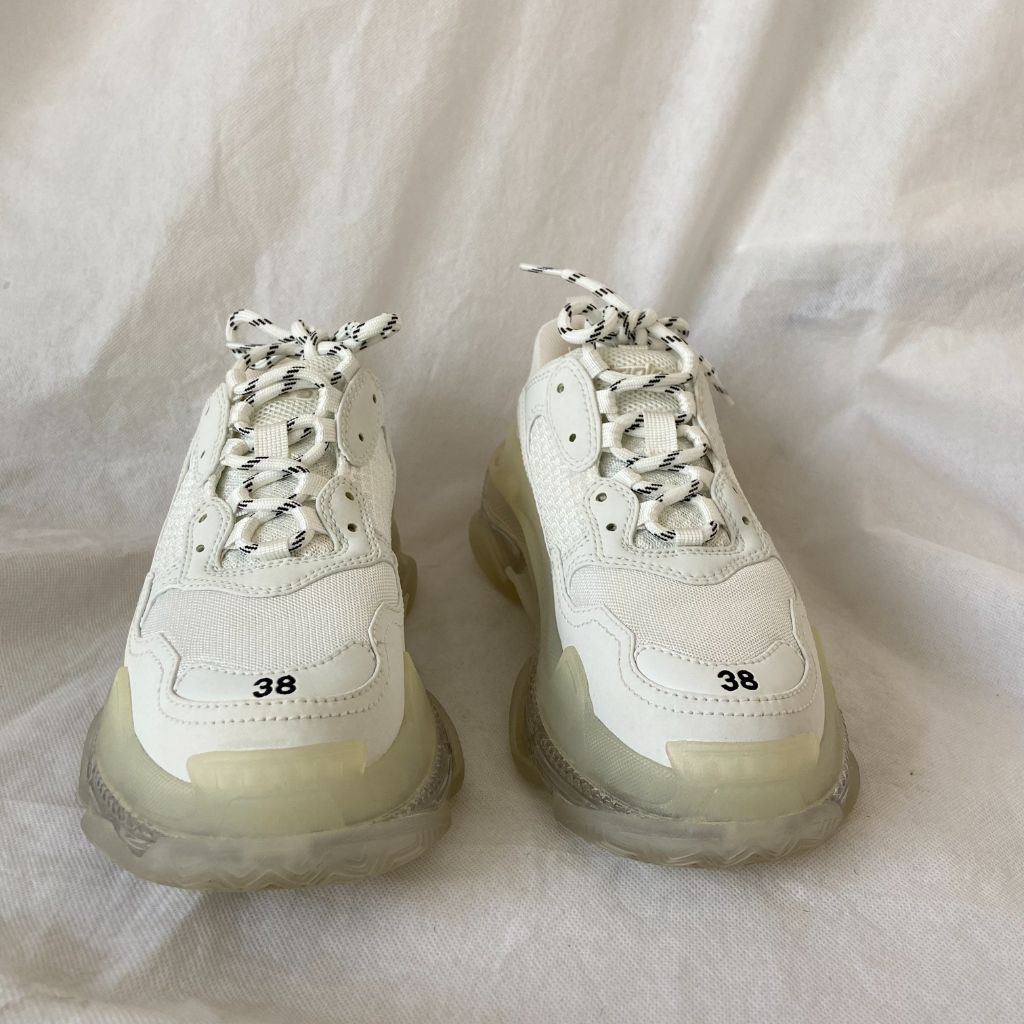 Clear Sole Size 10 Balenciaga Triple S Balenciaga Triple S Clear