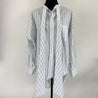 Balenciaga White Striped Logo Shirt - BOPF | Business of Preloved Fashion