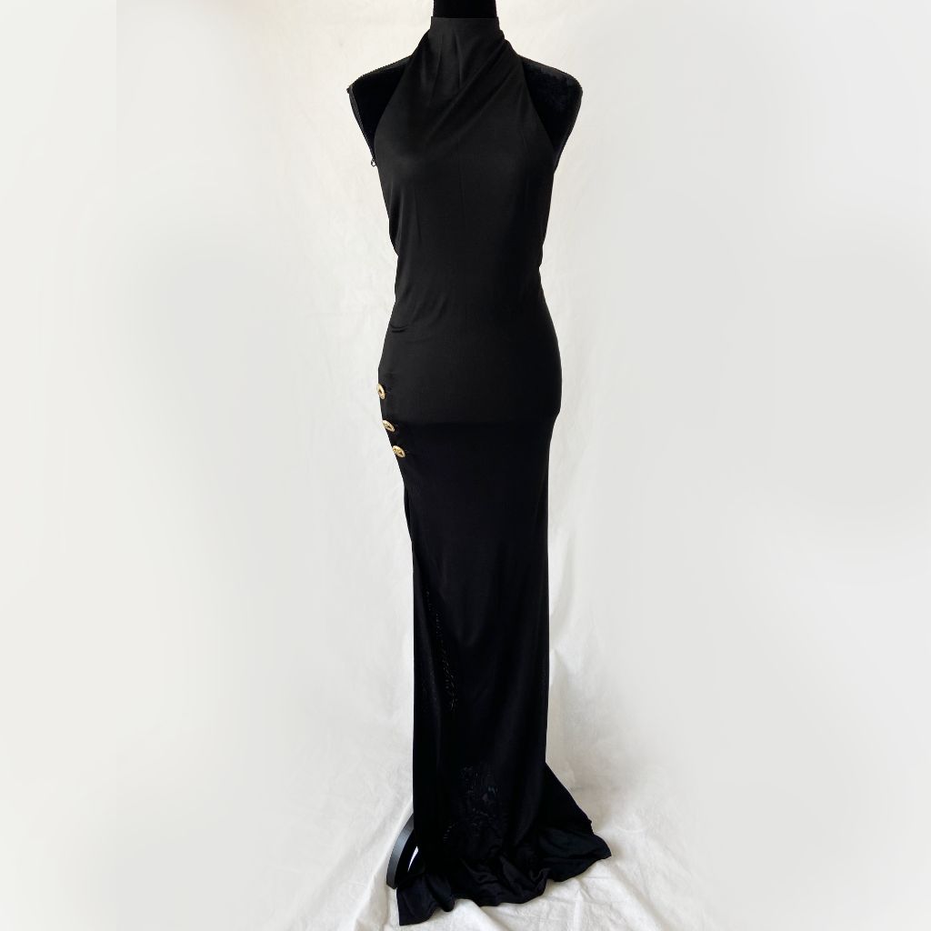 Balmain Black Long Dress - BOPF