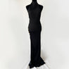 Balmain Black Long Dress - BOPF | Business of Preloved Fashion