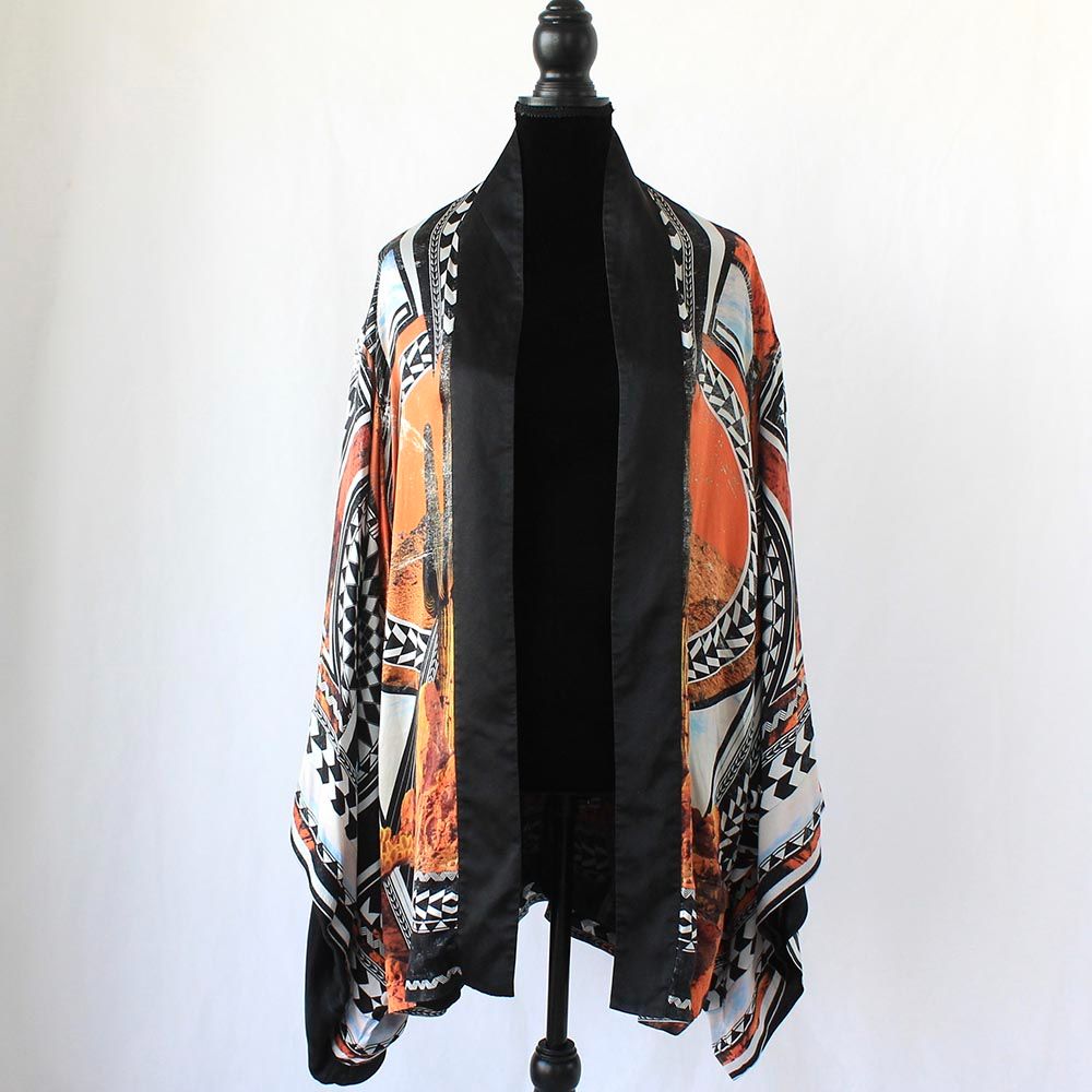 Balmain Silk Printed Kaftan - BOPF | Business of Preloved Fashion
