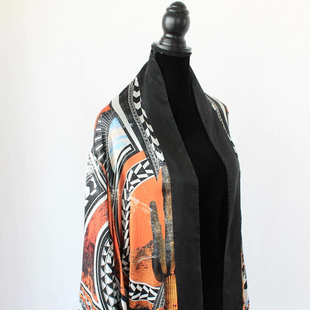 Balmain Silk Printed Kaftan - BOPF | Business of Preloved Fashion