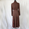 BCBGMAXAZRIA Printed Longsleeve Dress - BOPF | Business of Preloved Fashion