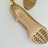 Bottega Veneta Beige Net Almond Toe Gold Chain Detail Heels, 37.5 - BOPF | Business of Preloved Fashion