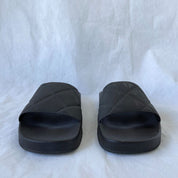 Bottega Veneta diamond-quilted slides, 38 - BOPF | Business of Preloved Fashion