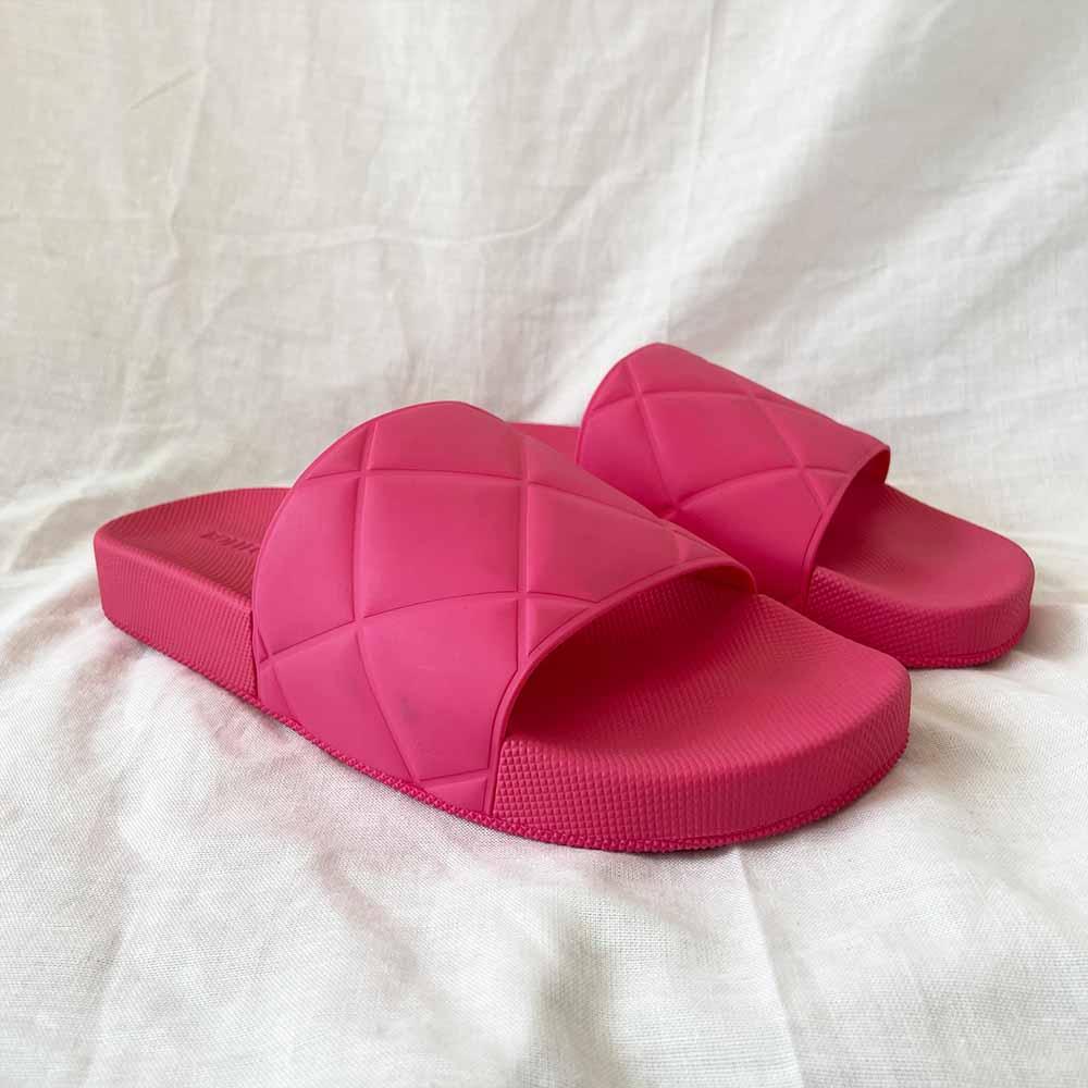 Bottega Veneta diamond-quilted slides, 39 - BOPF | Business of Preloved  Fashion