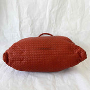 Bottega Veneta Intrecciato Red Large Bag - BOPF | Business of Preloved Fashion