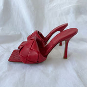 Bottega Veneta Lido Red Sandals, 38.5 - BOPF | Business of Preloved Fashion