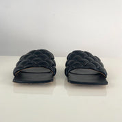 Bottega Veneta quilted slides, 37.5 - BOPF | Business of Preloved Fashion