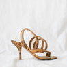 Bottega Veneta spiral python effect sandals, 38 - BOPF | Business of Preloved Fashion