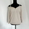 Brunello Cucinelli knitted cashmere off-shoulder top - BOPF | Business of Preloved Fashion
