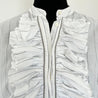 Brunello Cucinelli Striped Ruffle Detail Blouse - BOPF | Business of Preloved Fashion