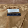 By Mylene Birger tan leather short vest jacket - BOPF | Business of Preloved Fashion