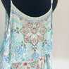 Camilla Blue Kaftan Jumpsuit with Crystal Detail - BOPF | Business of Preloved Fashion
