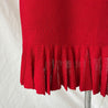 Carolina Herrera Red Stretch Knit Bow Detail dress - BOPF | Business of Preloved Fashion