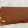 Cartier Brown Leather Marcello de Cartier Flap Wallet - BOPF | Business of Preloved Fashion