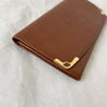 Cartier Brown Leather Marcello de Cartier Flap Wallet - BOPF | Business of Preloved Fashion