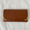 Cartier Brown Leather Marcello de Cartier Flap Wallet - BOPF | Business of Preloved Fashion