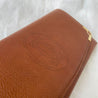 Cartier Brown Leather Marcello de Cartier Flap Wallet - BOPF | Business of Preloved Fashion