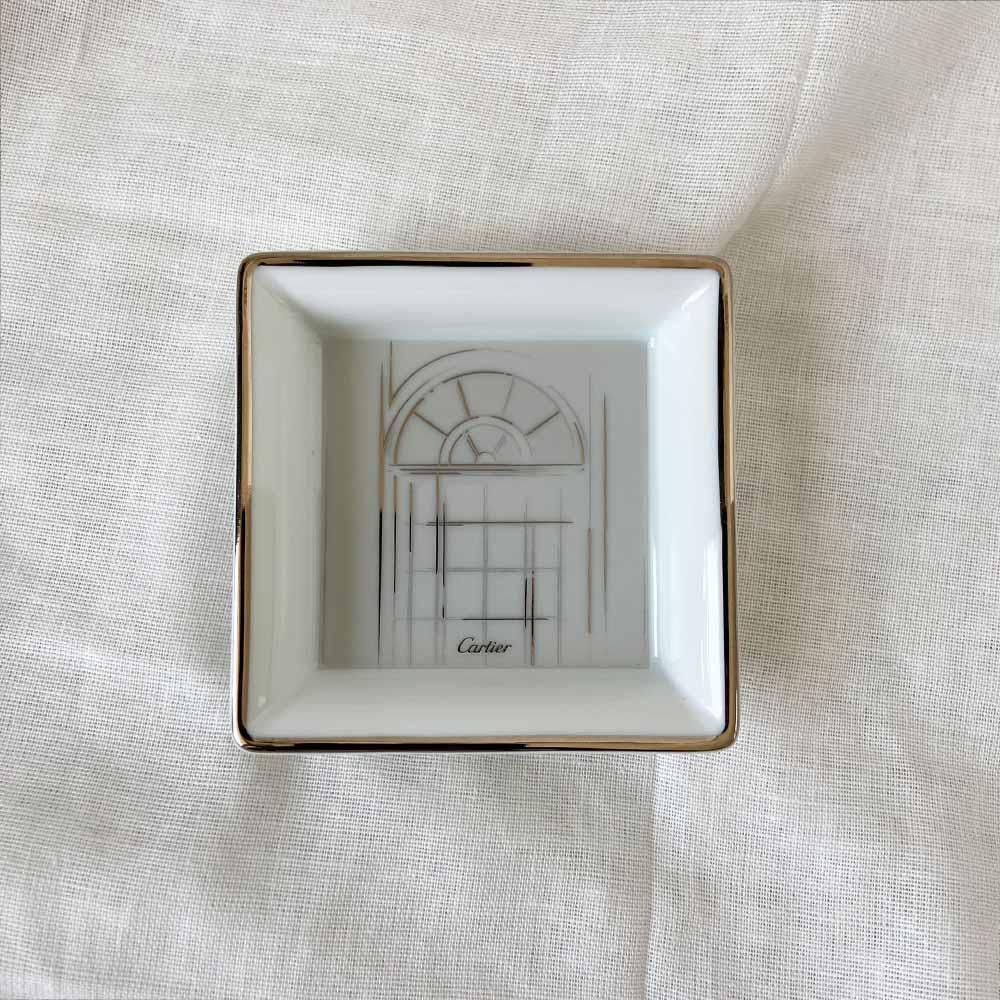 Cartier white ceramic small trey - BOPF | Business of Preloved Fashion