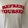 Celine Beige Printed T Shirt - BOPF | Business of Preloved Fashion