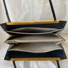 Celine Black Leather Medium Clasp Top Handle Bag - BOPF | Business of Preloved Fashion